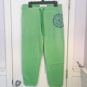 Abercrombie & Fitch Green Sweatpants